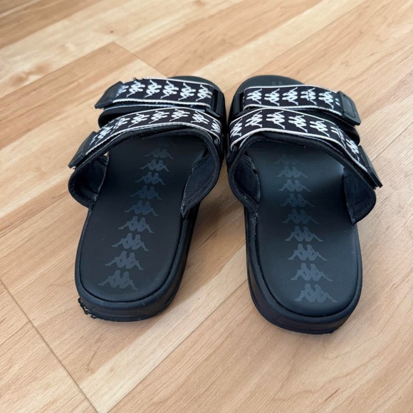 Black and white Kappa sandals - Picture 5 of 5